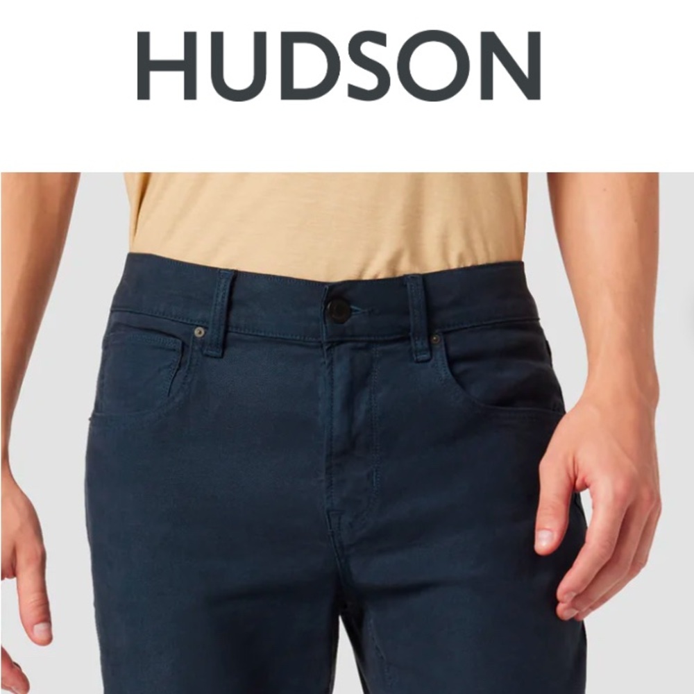 Hudson Jeans Blake Men’s Twill Pants Night Blue 36/34